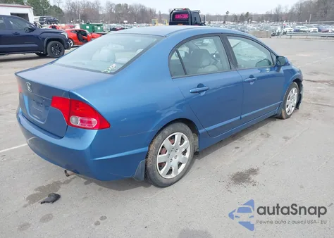 2008 Honda Civic Lx from USA, damaged, VIN 1HGFA16538L021047